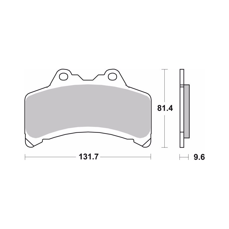 pastillas de freno moto brembo genuinas 07ya3108