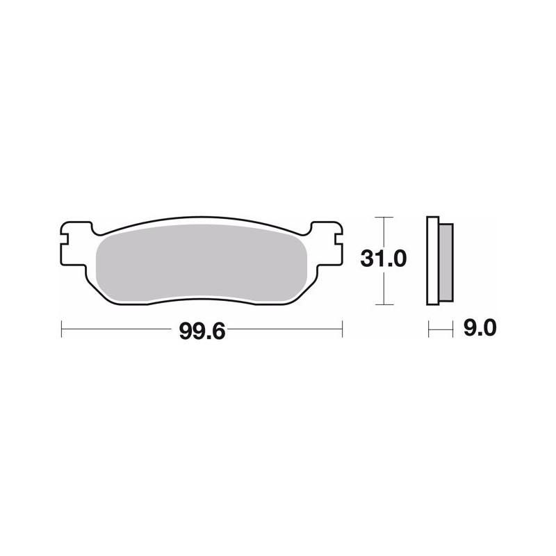 pastillas de freno moto brembo genuinas 07ya3107