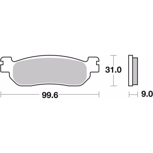 pastillas de freno moto brembo genuinas 07ya3107