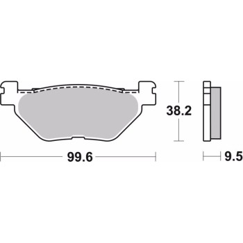 pastillas de freno moto brembo sinterizadas 07ya39sp 2