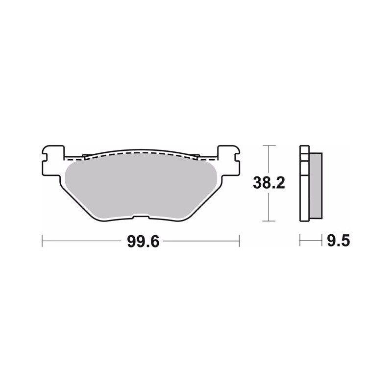 pastillas de freno moto brembo sinterizadas 07ya39sp