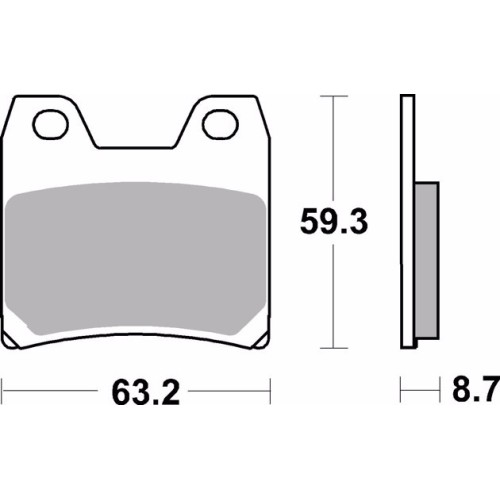 pastillas de freno moto brembo genuinas 07ya4007