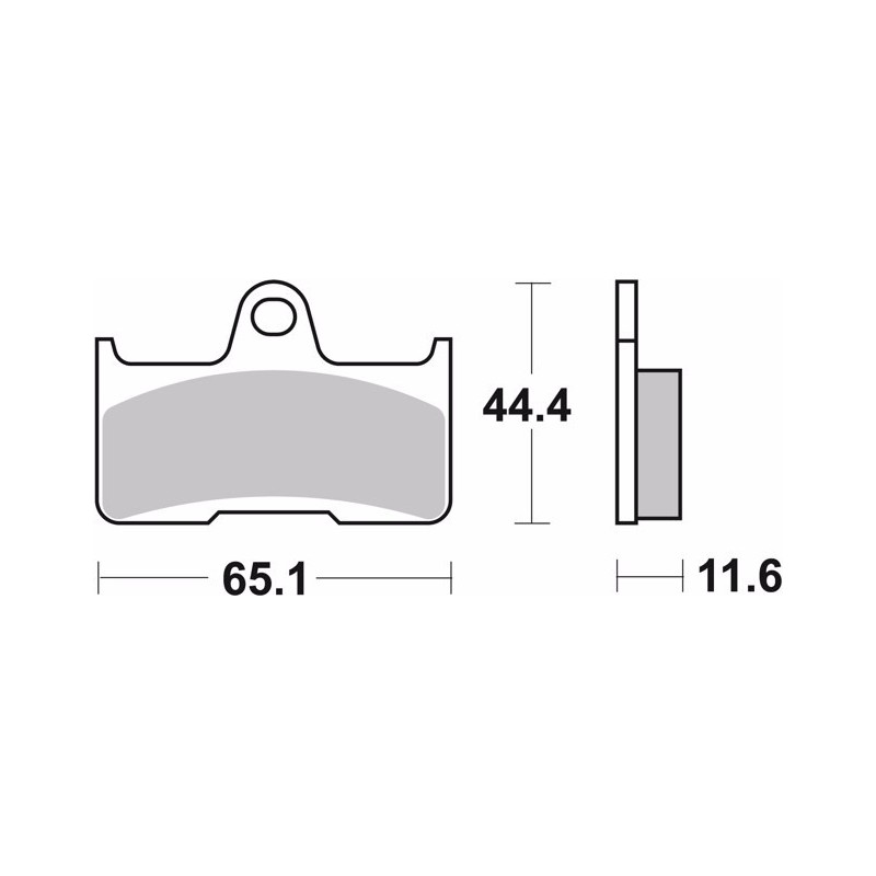 pastillas de freno moto brembo sinterizadas 07ya45sd