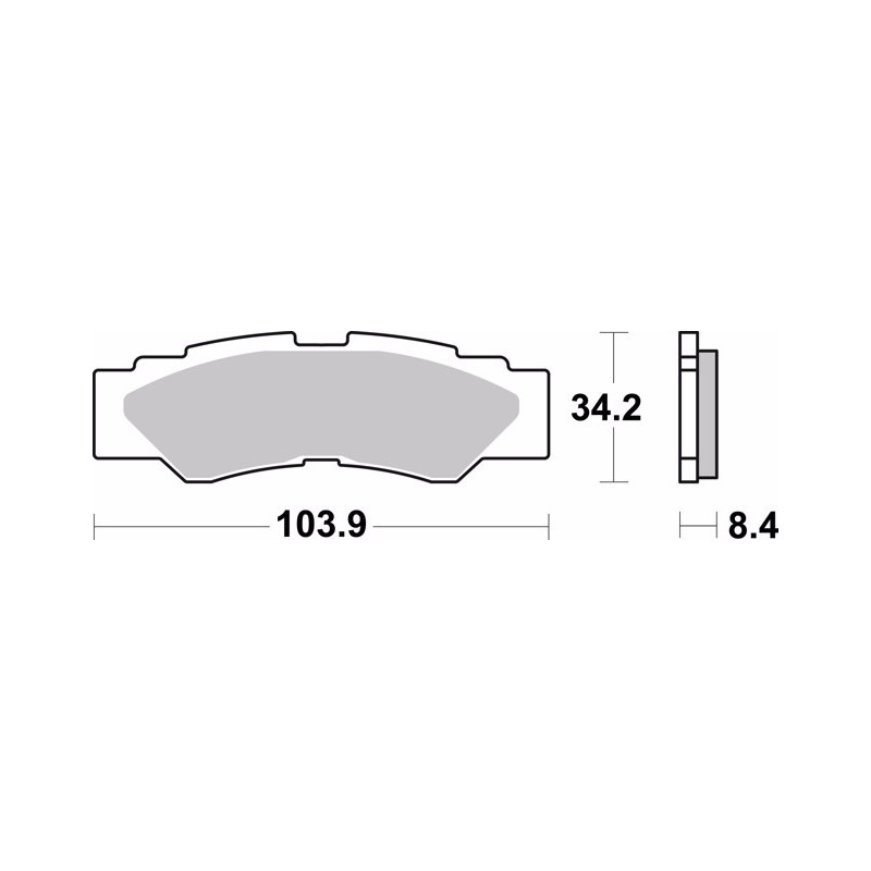 pastillas de freno moto brembo sinterizadas 07ya59sd