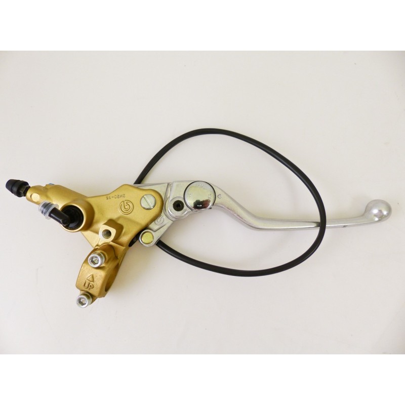 bomba de freno delantera moto brembo 10687019 ps15x25 axial oro