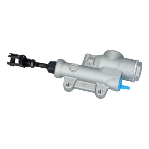 bomba de freno trasera moto brembo 10850520 ps12 plata con deposito integrado