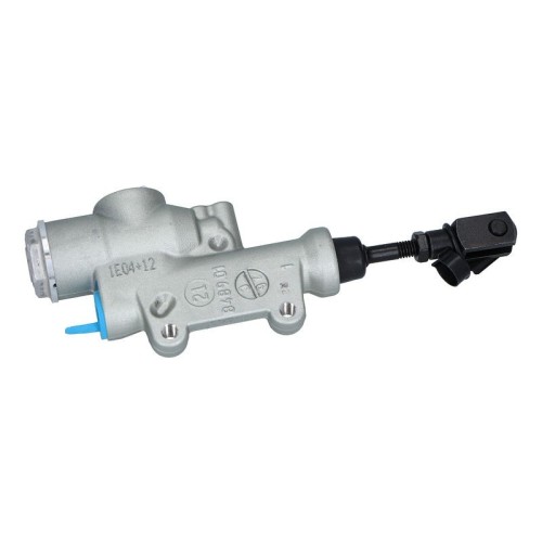 bomba de freno trasera moto brembo 10850520 ps12 plata con deposito integrado