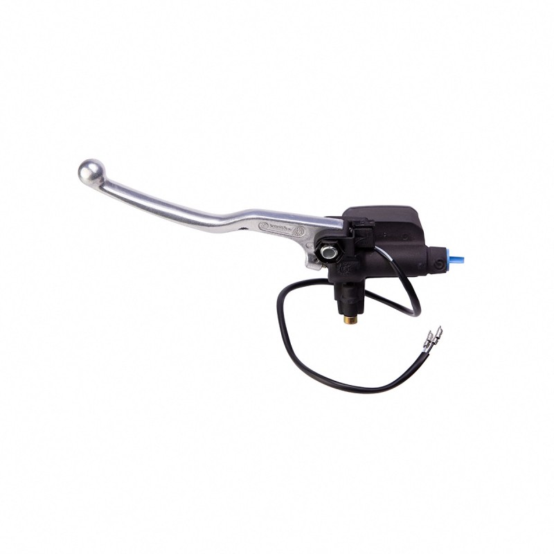 bomba de freno delantera moto brembo 10972093 ps16x22 axial negra con deposito integrado