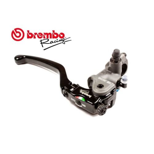 bomba de freno brembo racing hpk 15rcs maneta corta compatible abs 110a26320