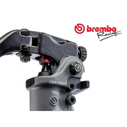 bomba de freno brembo racing hpk 15rcs maneta corta compatible abs 110a26320
