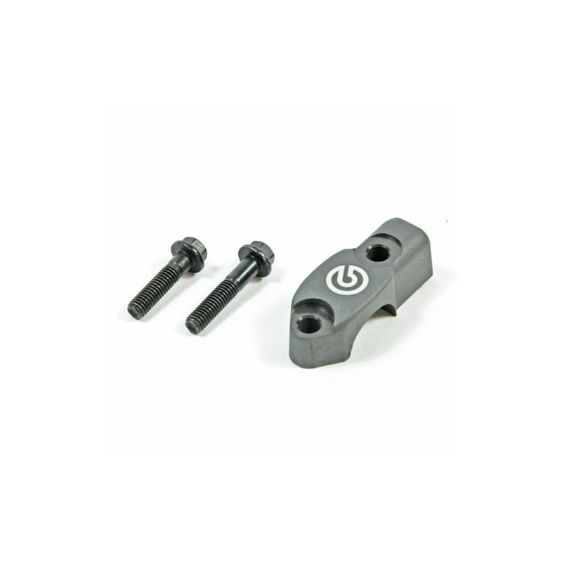abrazadera bomba de freno brembo con soporte de espejo m8x1 25 derecha 110a26381