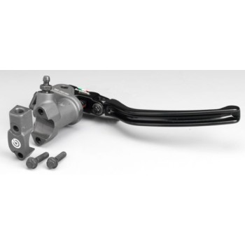 abrazadera bomba de freno brembo con soporte de espejo m10x1 25 izquierda 2