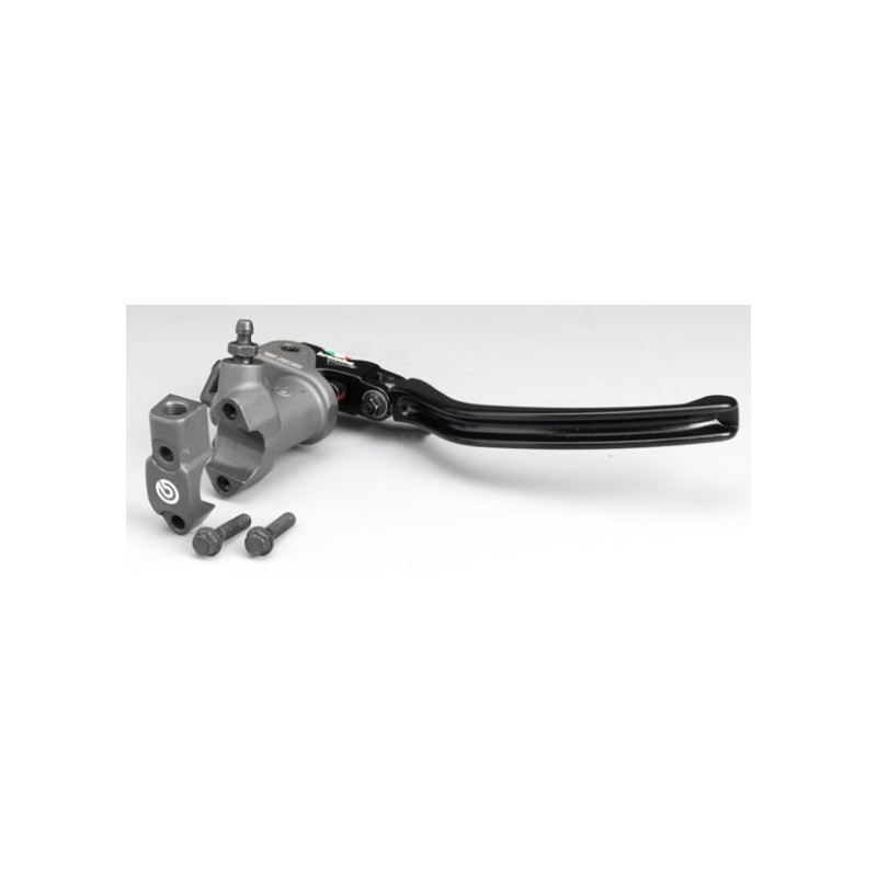 abrazadera bomba de freno brembo con soporte de espejo m10x1 25 izquierda