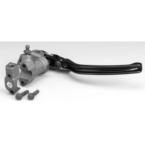 abrazadera bomba de freno brembo con soporte de espejo m10x1 25 izquierda