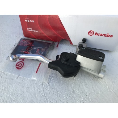 bomba de freno brembo ps 10 16 con deposito integrado off road mx ref 110d08710