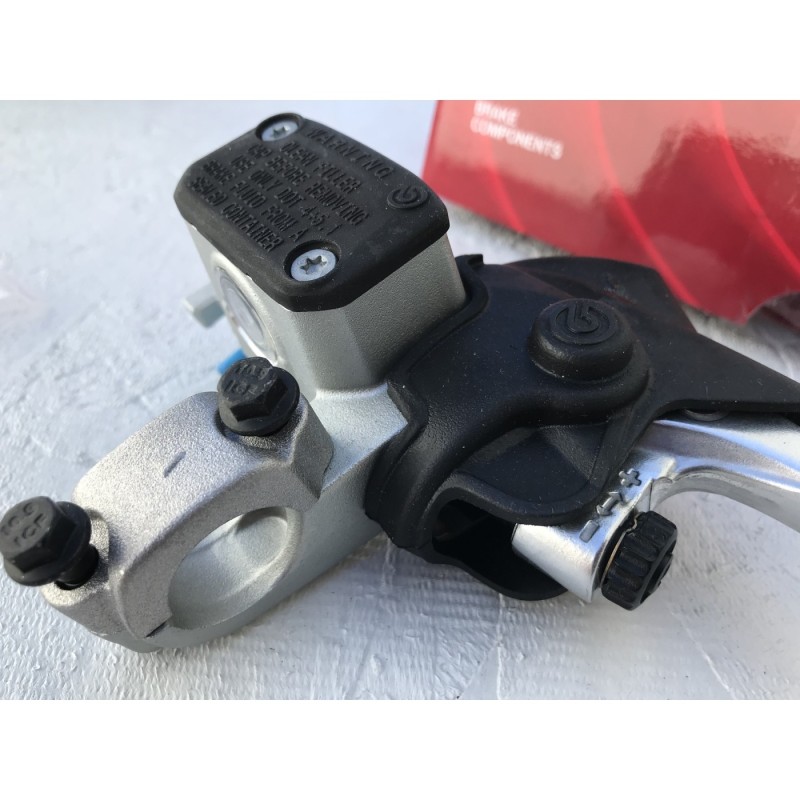 bomba de freno brembo ps 10 16 con deposito integrado off road mx ref 110d08710