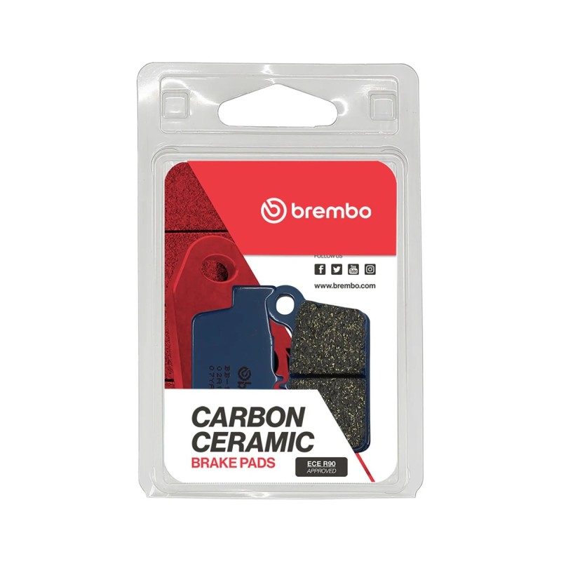 pastilla de freno brembo cc carbon ceramic 67 35 9 9 3 mm 07ya41cc