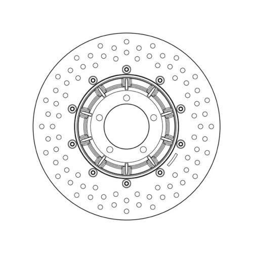 disco de freno moto brembo fijo serie oro 178b40836