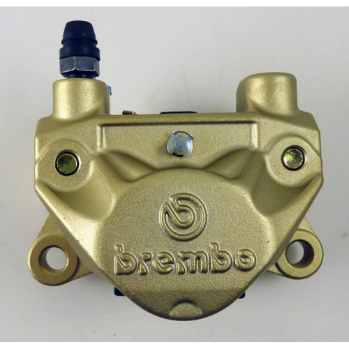 pinza de freno trasera moto brembo 20516143 p32f axial oro 84 mm