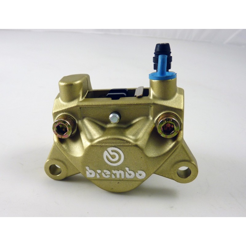 pinza de freno trasera moto brembo 20516143 p32f axial oro 84 mm