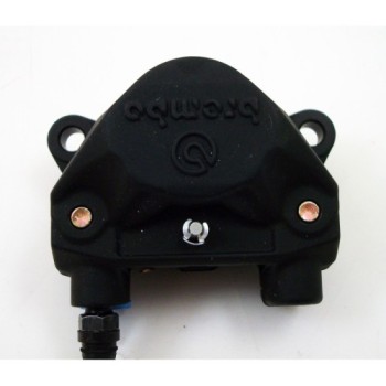pinza de freno trasera moto brembo 20516171 p32f axial negra 84 mm 2