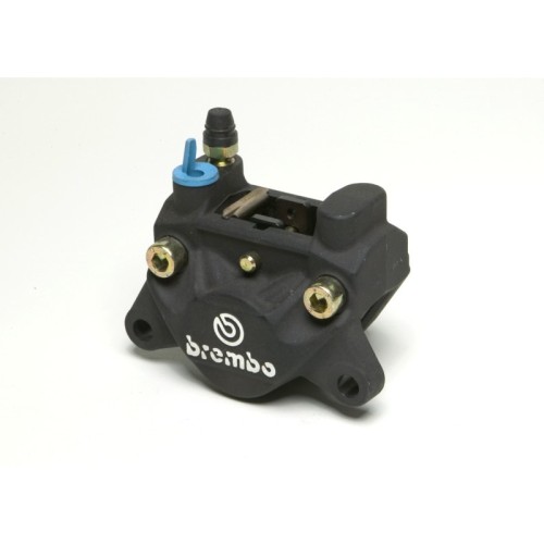 pinza de freno trasera moto brembo 20516171 p32f axial negra 84 mm