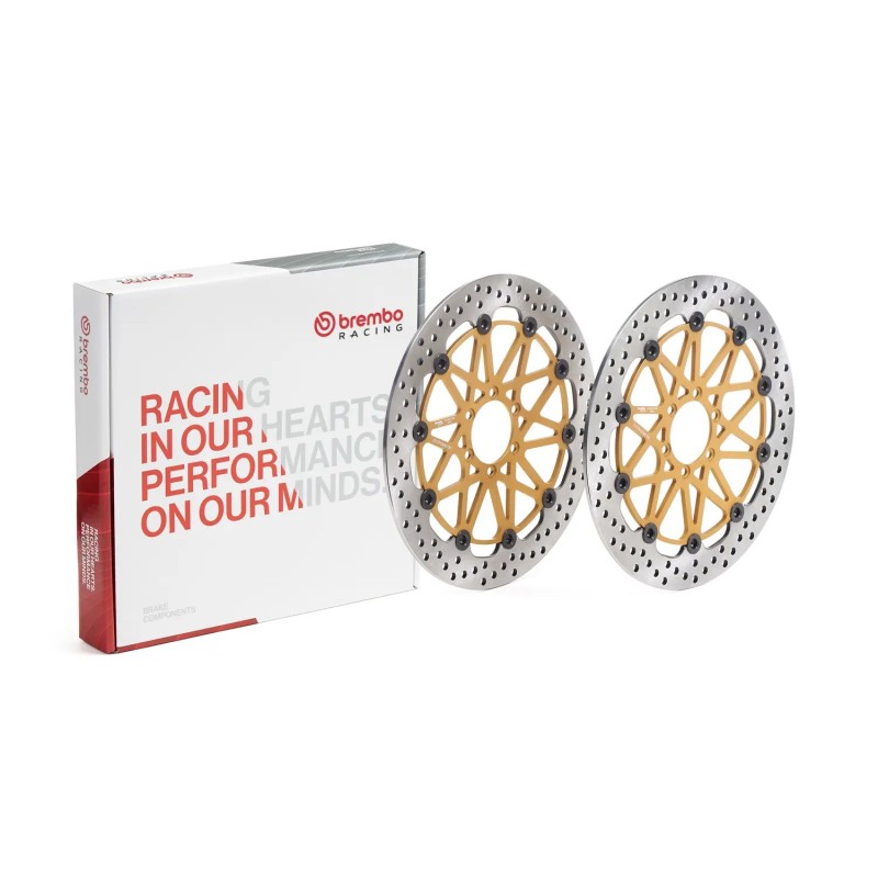 discos de freno delanteros brembo 208973710 supersport flotantes 320 x 5 5 mm