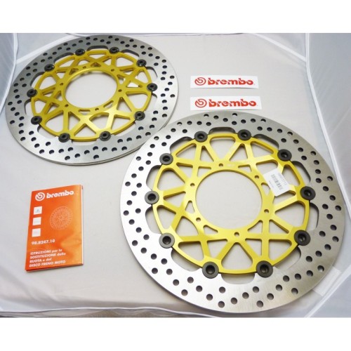 discos de freno brembo racing para honda cbr 1000 rr 04 05