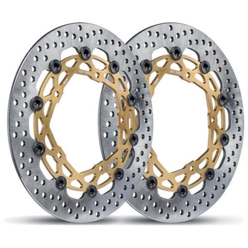 pareja discos de freno brembo racing 320 supersport 208973745