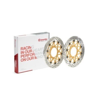 pareja discos de freno brembo racing 310 supersport 208973746
