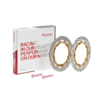 pareja discos de freno brembo racing 320 supersport 208973751