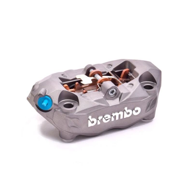 pinza freno delantera izquierda radial 100mm brembo m432b titanio 20b69074