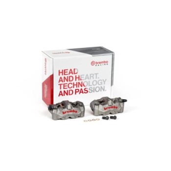 pinzas delanteras brembo gp4 rs monoblock pinza de freno radial 108 mm 220c78310