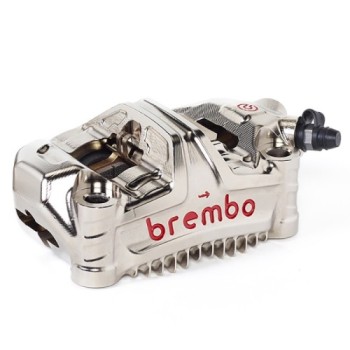 pareja de pinzas brembo radiales 100 gp4 ms monoblock 220d60050