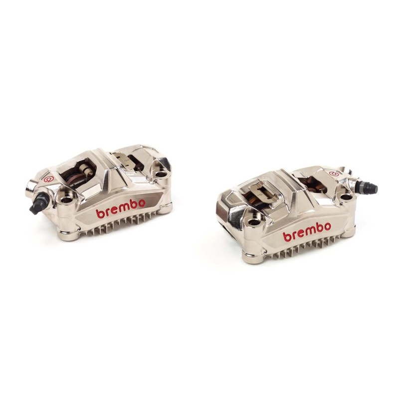 pinza de freno moto brembo 220f08510 gp4 moto gp plata