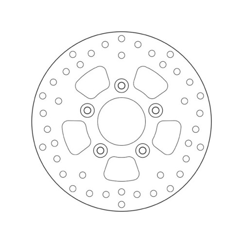 disco de freno moto brembo fijo serie oro 68b407j4