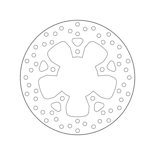 disco de freno moto brembo fijo serie oro 68b407k5