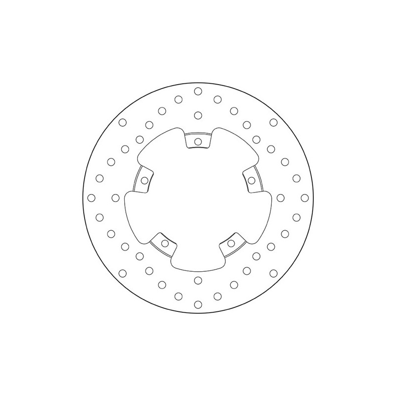 disco de freno moto brembo fijo serie oro 68b407l4