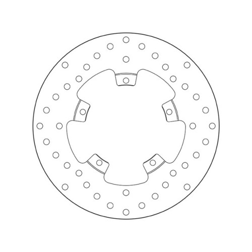 disco de freno moto brembo fijo serie oro 68b407l4