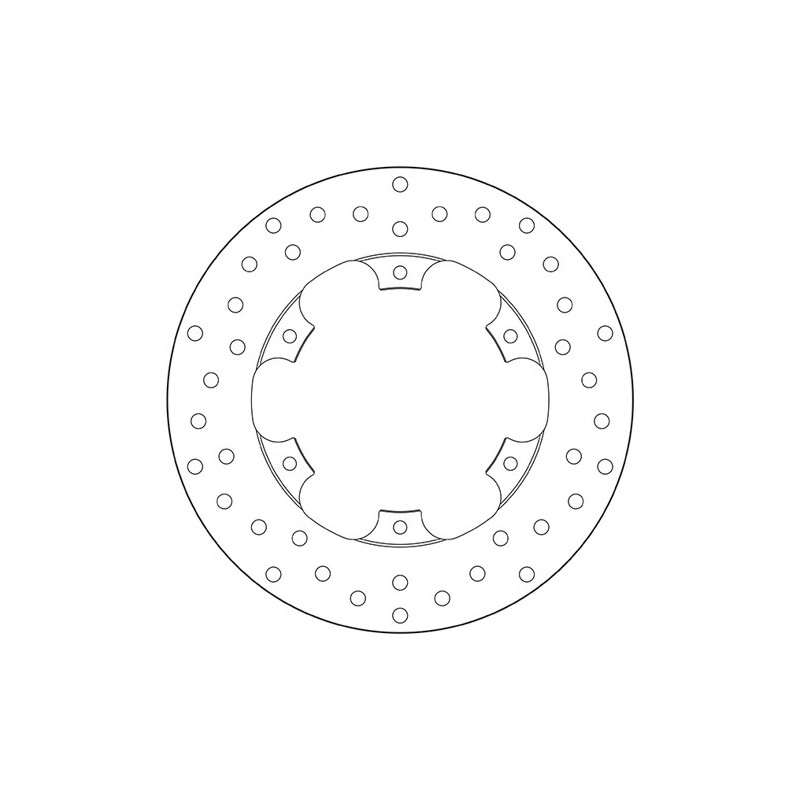 disco de freno moto brembo fijo serie oro 68b407l5