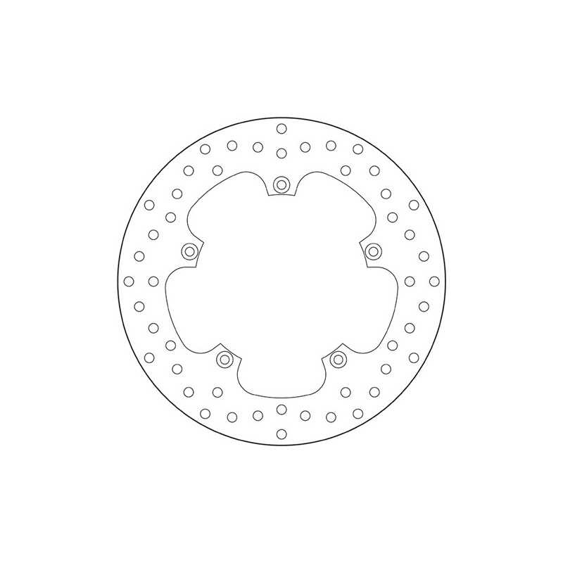 disco de freno moto brembo fijo serie oro 68b407l8