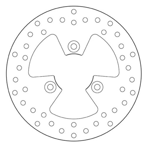 disco de freno moto brembo fijo serie oro 68b407m2