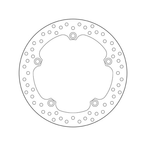 disco de freno moto brembo fijo serie oro 68b407n1