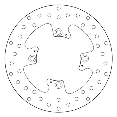 disco de freno moto brembo fijo serie oro 68b407n6