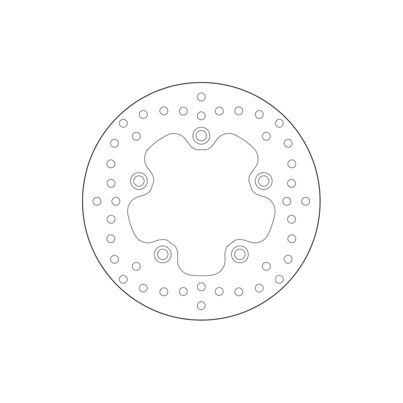 disco de freno moto brembo fijo serie oro 68b407p4