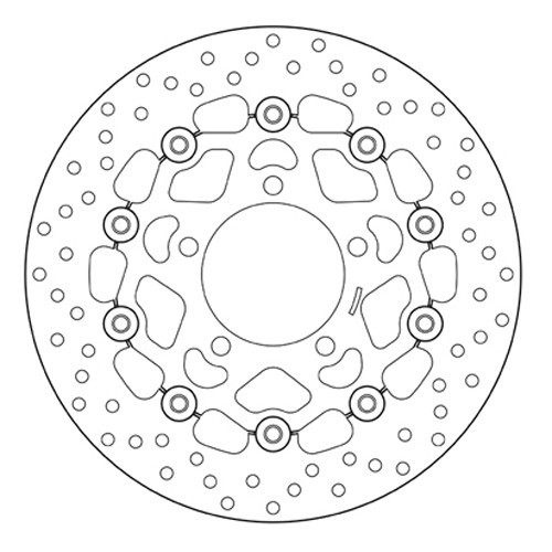 disco de freno moto brembo fijo serie oro 78b40815