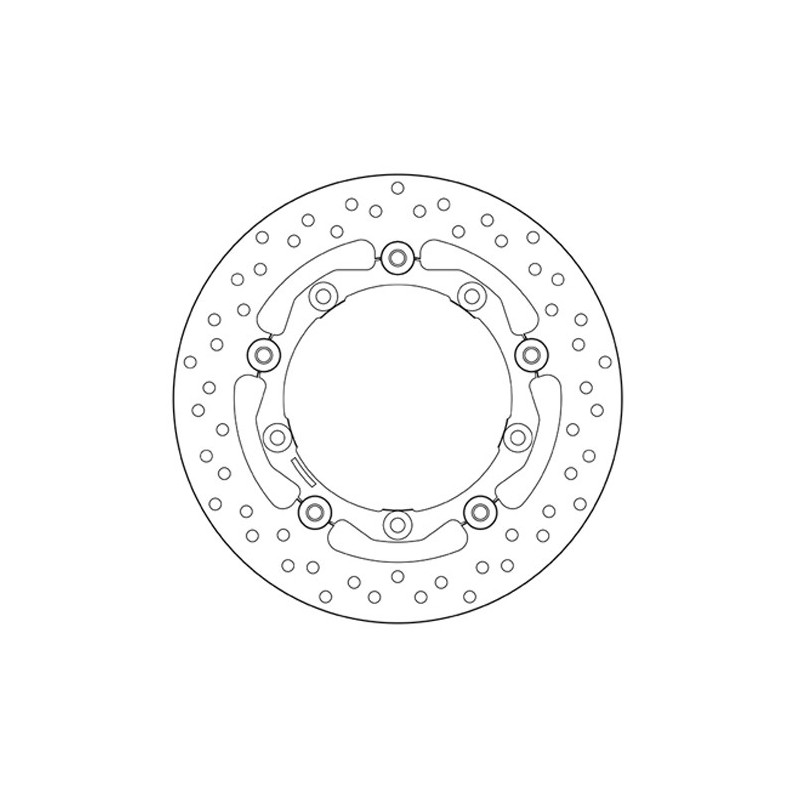 disco de freno moto brembo flotante serie oro 78b40817