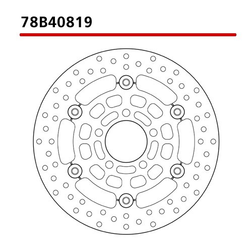 disco de freno moto brembo fijo serie oro 78b40819