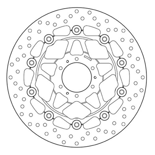 disco de freno moto brembo fijo serie oro 78b40825