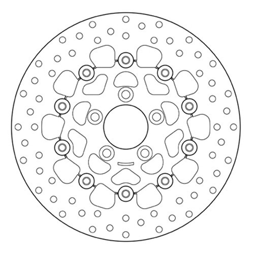 disco de freno moto brembo fijo serie oro 78b40828